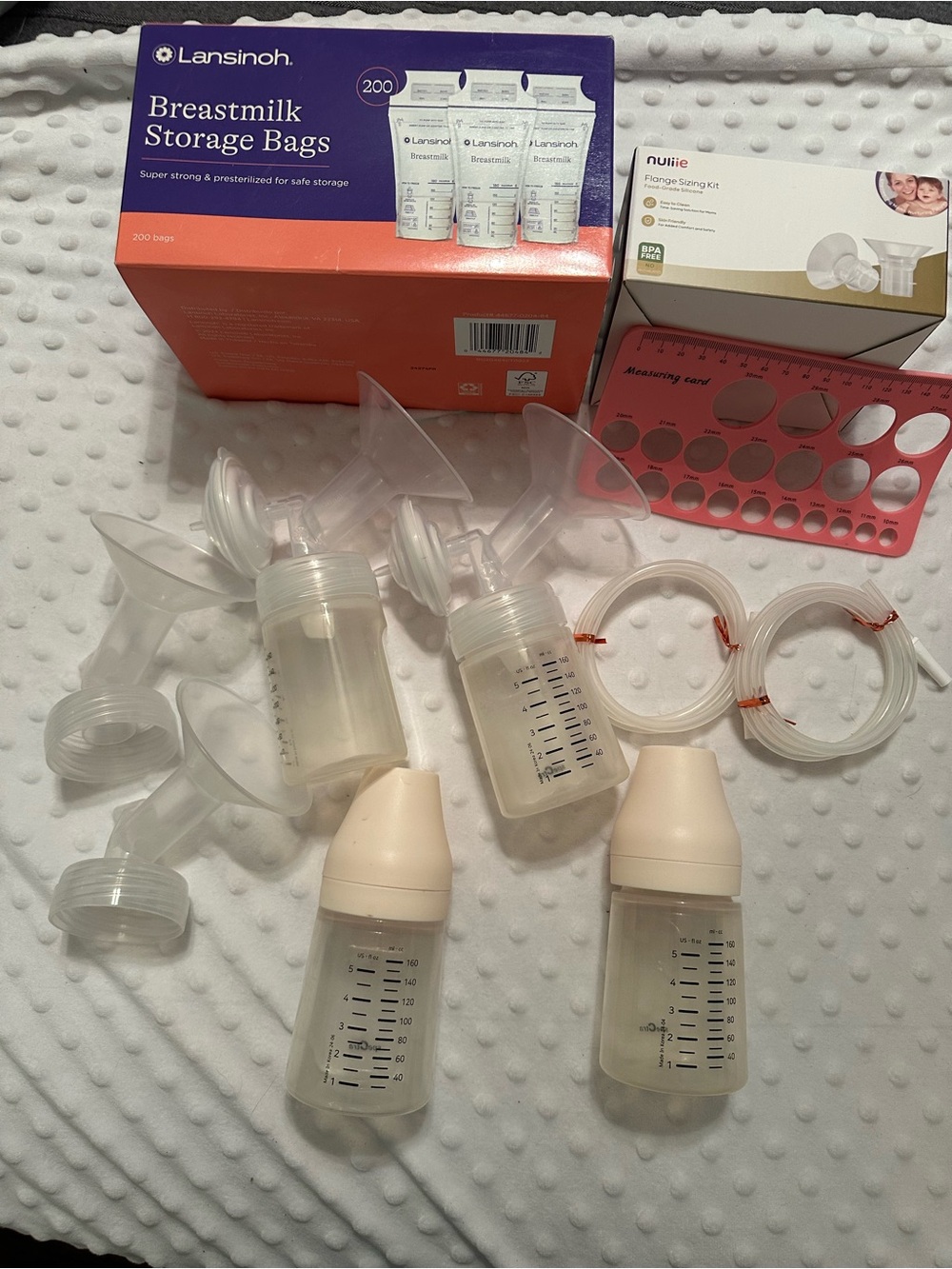 Bundle of breastfeeding/ pumping supplies
